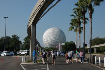 16.1:350:233:0:0:EPCOT from park lot:right:1:1::0: